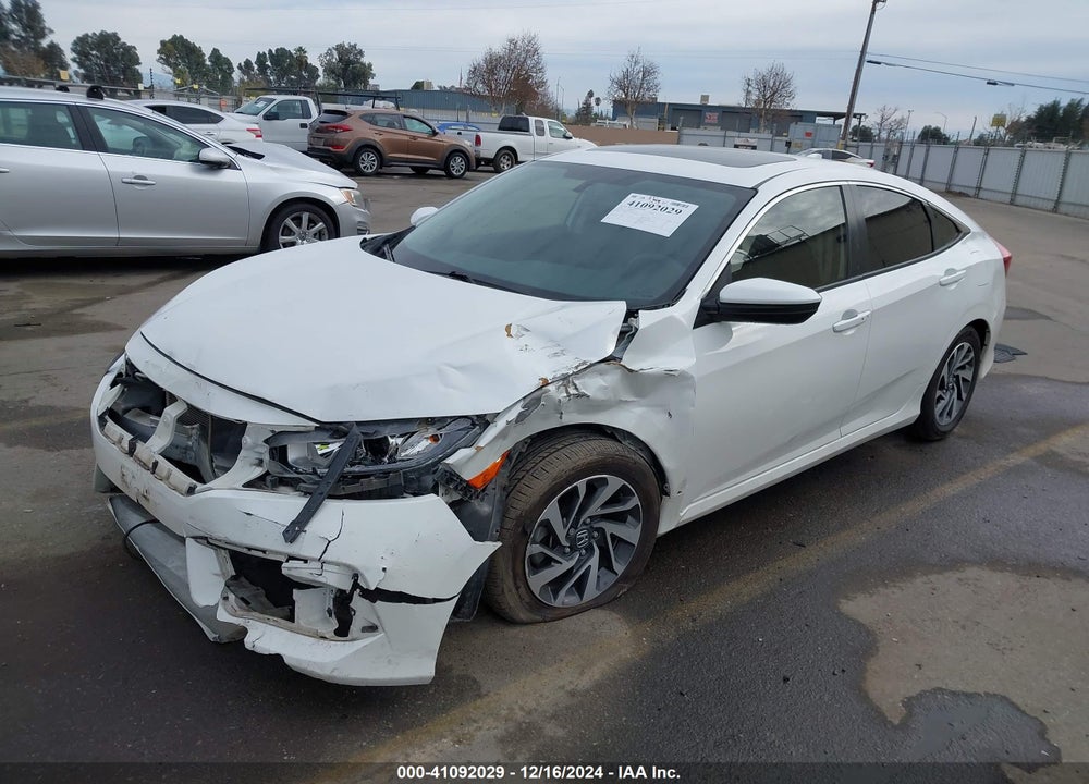 2018 HONDA CIVIC EX VIN: 2HGFC2F77JH526514