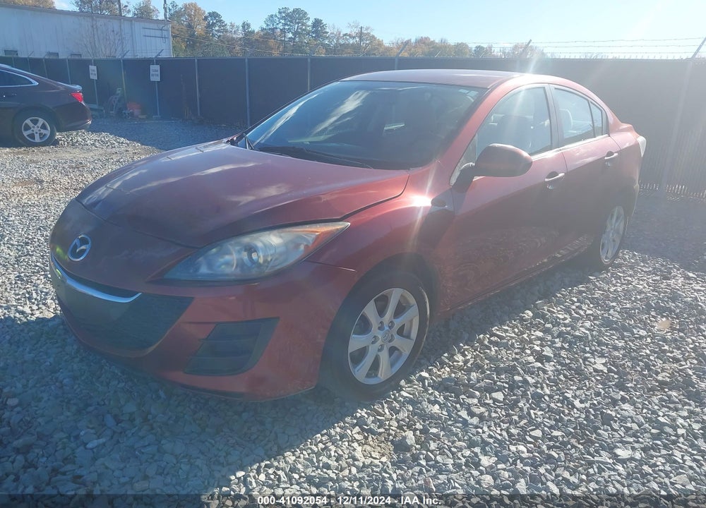 2010 MAZDA 3 I TOURING VIN: JM1BL1SF6A1107458