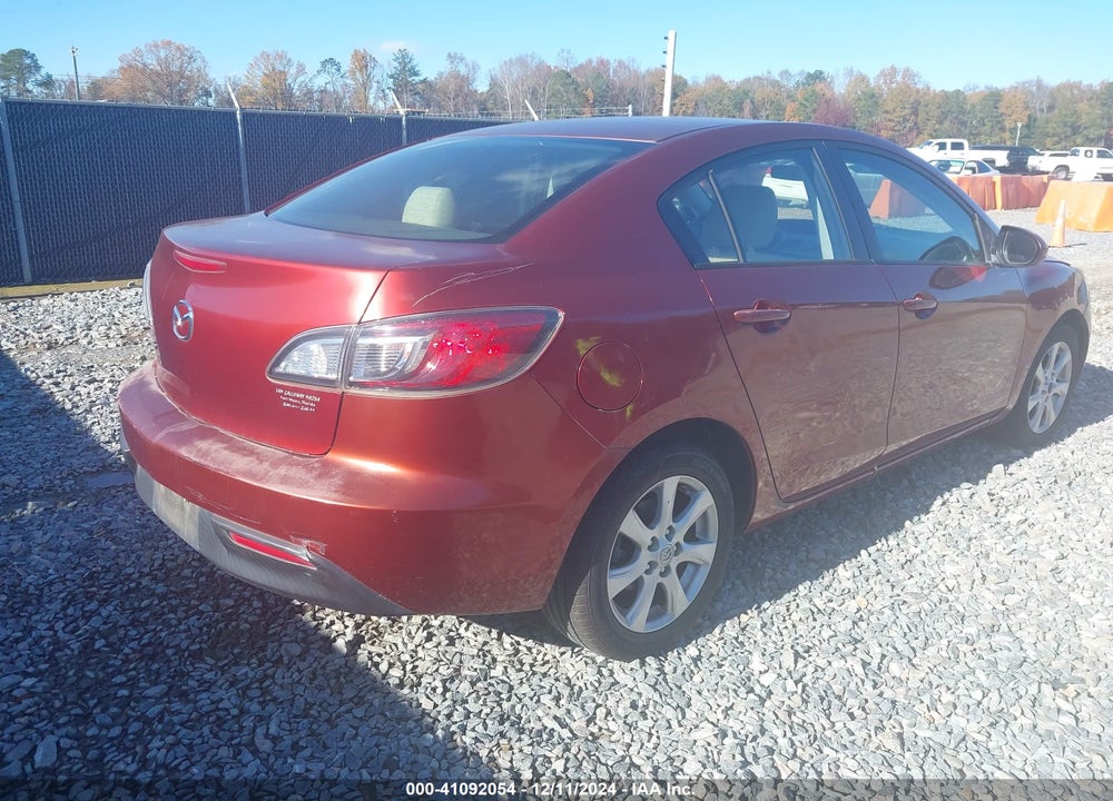 2010 MAZDA 3 I TOURING VIN: JM1BL1SF6A1107458