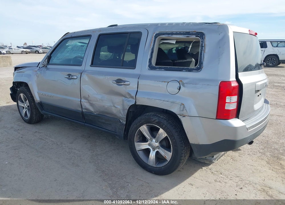 2016 JEEP PATRIOT HIGH ALTITUDE EDITION VIN: 1C4NJPFA7GD800826