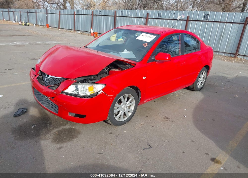 2007 MAZDA 3 I VIN: JM1BK32F971745453