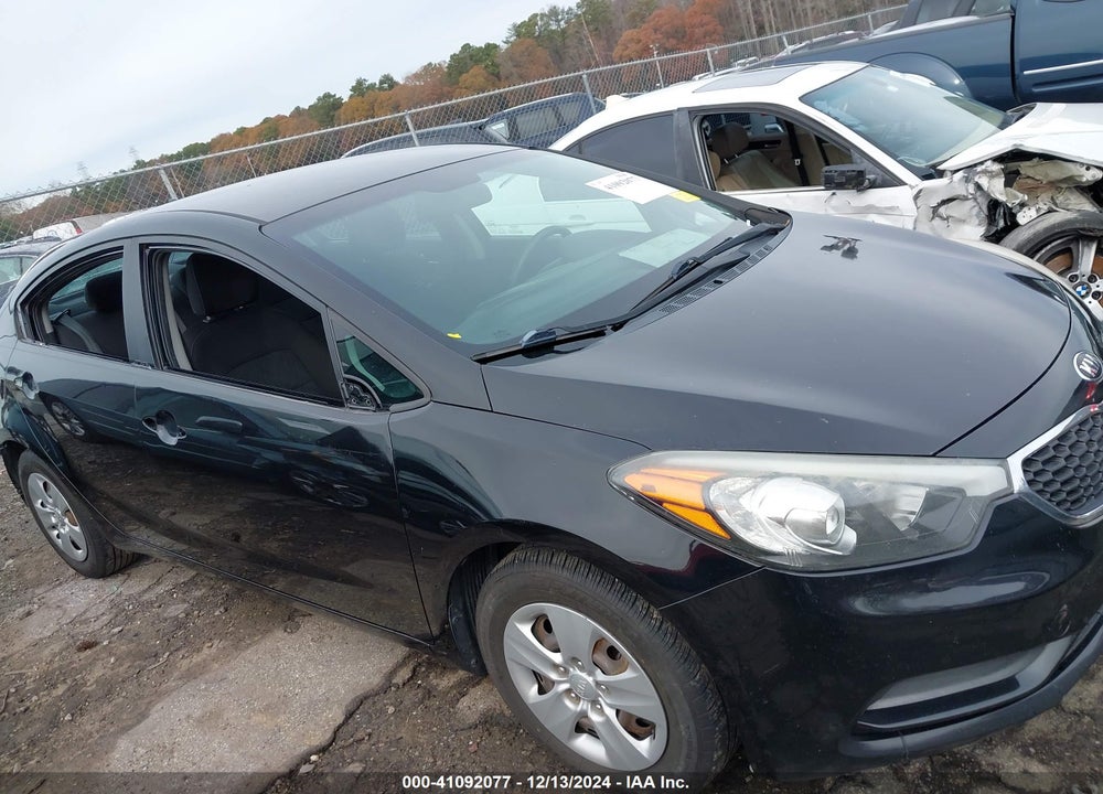 2016 KIA FORTE LX VIN: KNAFK4A64G5487941