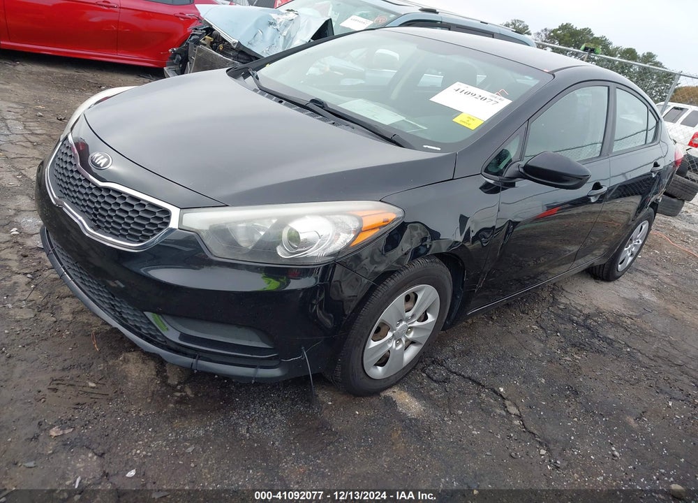 2016 KIA FORTE LX VIN: KNAFK4A64G5487941