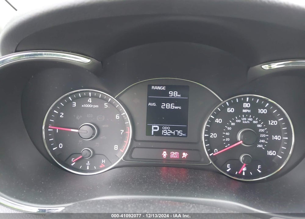 2016 KIA FORTE LX VIN: KNAFK4A64G5487941