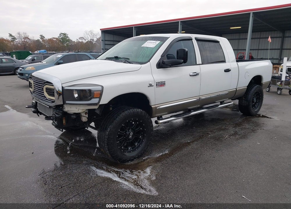 2008 DODGE RAM 2500 LARAMIE VIN: 3D7KS29A28G203849