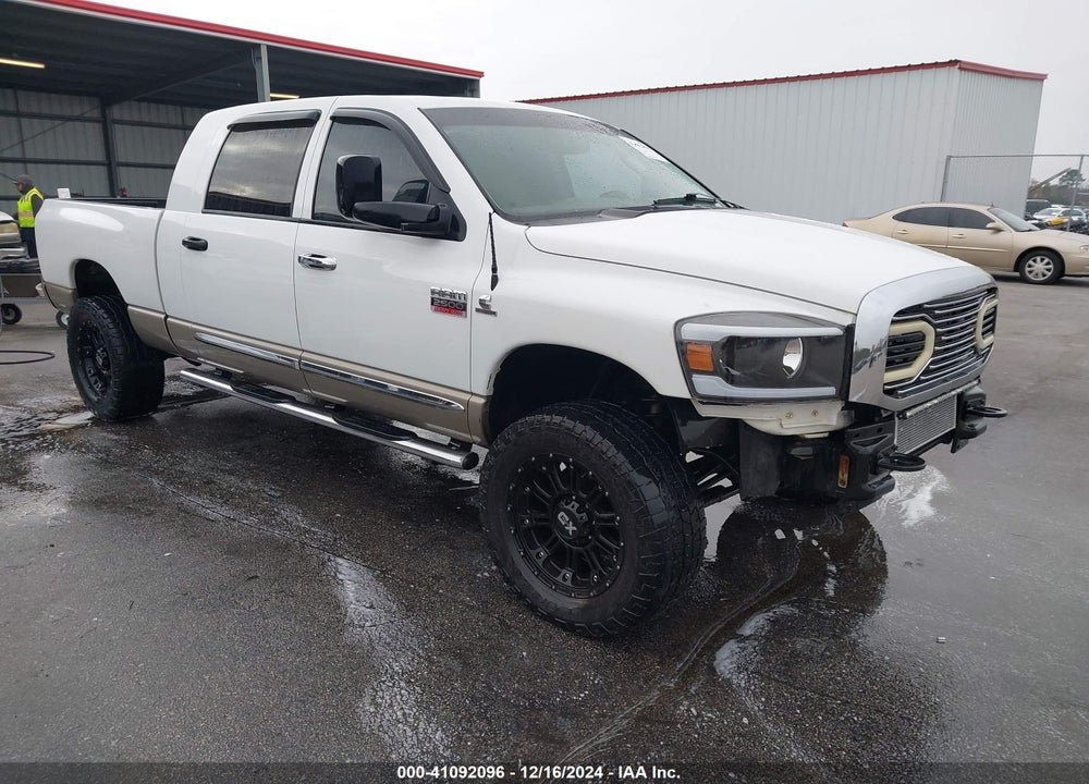 2008 DODGE RAM 2500 LARAMIE VIN: 3D7KS29A28G203849
