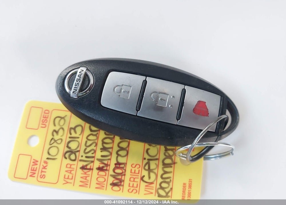 2013 NISSAN MURANO SV VIN: JN8AZ1MW9DW310489