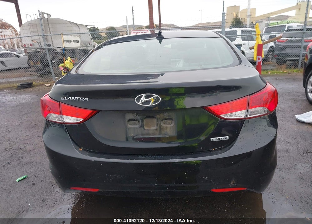 2013 HYUNDAI ELANTRA LIMITED VIN: KMHDH4AE9DU630024