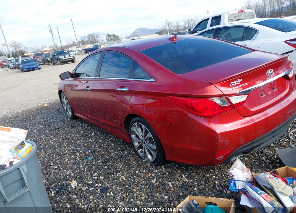 2014 HYUNDAI SONATA SE VIN: 5NPEC4AC5EH916938