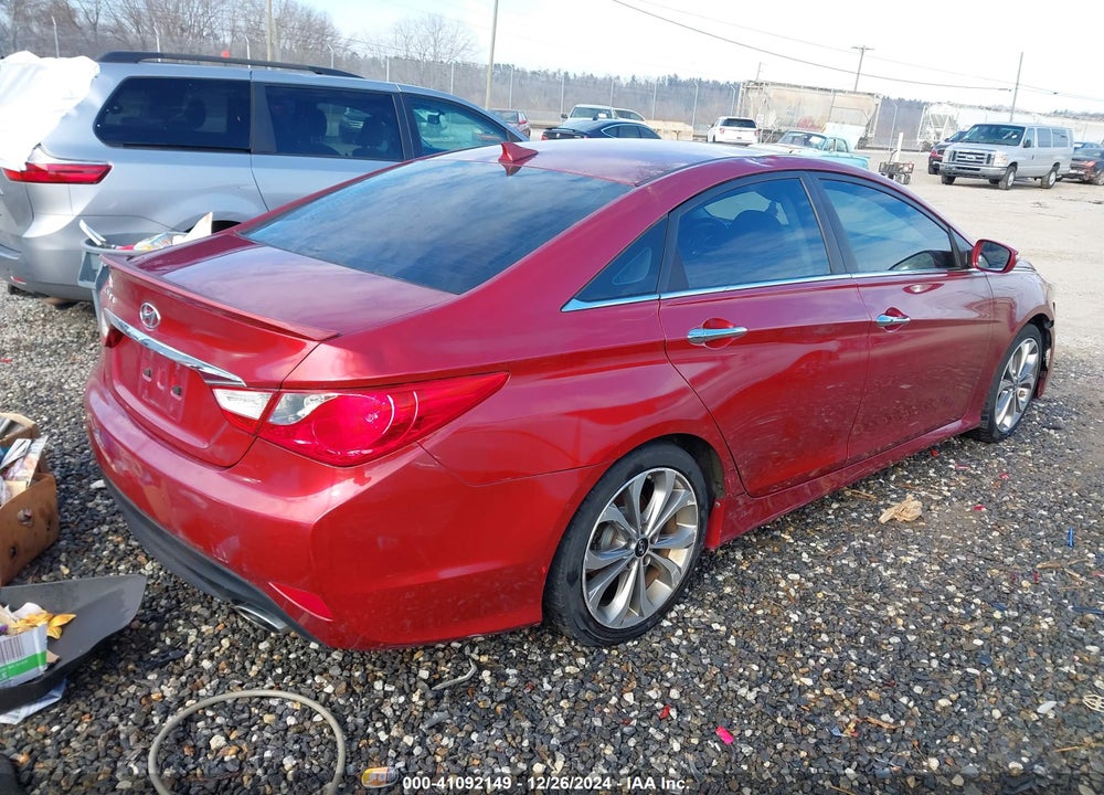 2014 HYUNDAI SONATA SE VIN: 5NPEC4AC5EH916938
