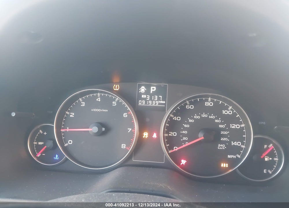 2014 SUBARU OUTBACK 2.5I PREMIUM VIN: 4S4BRBCC1E3242068