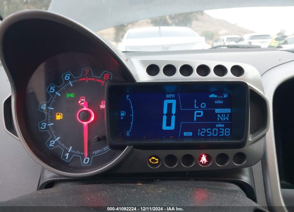 2012 CHEVROLET SONIC 2LT VIN: 1G1JC5SH3C4210058