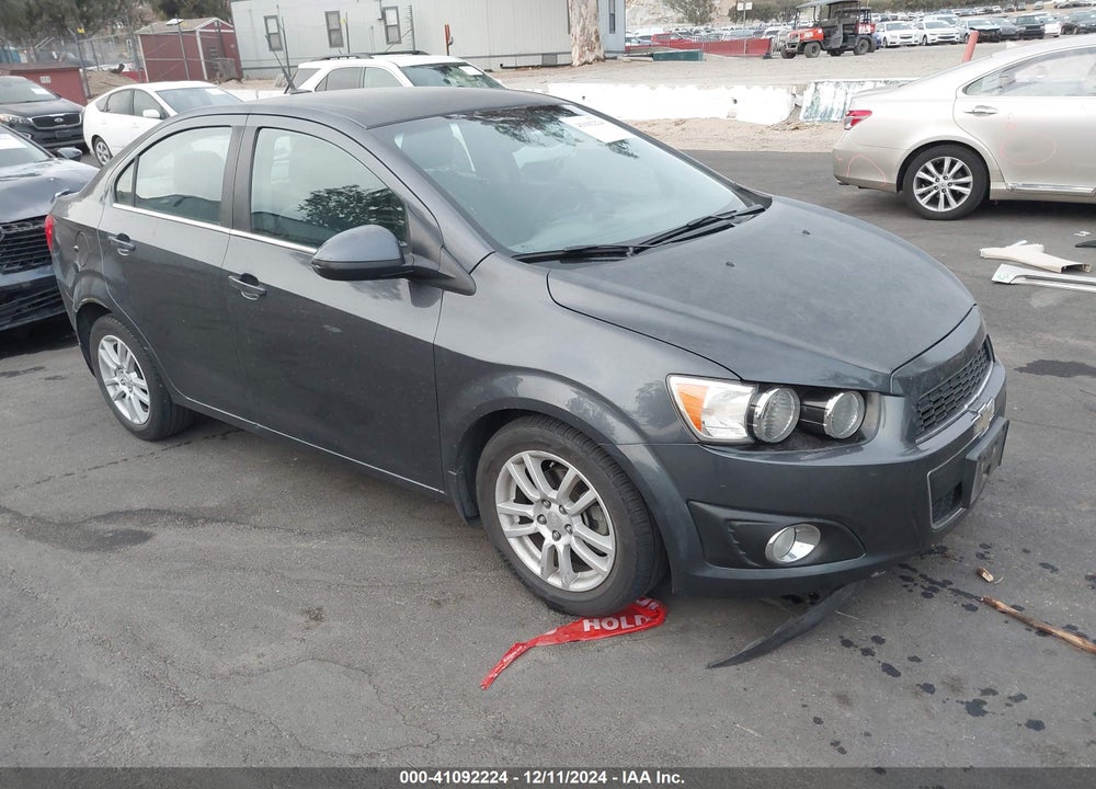 2012 CHEVROLET SONIC 2LT VIN: 1G1JC5SH3C4210058