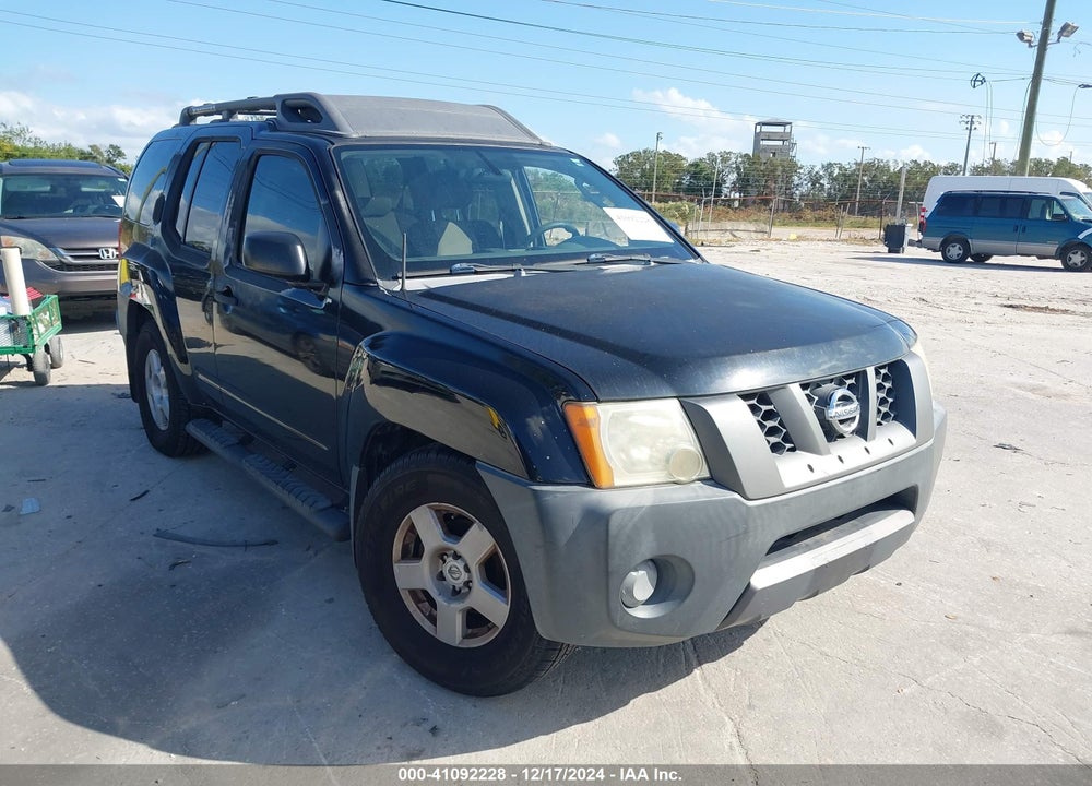 2008 NISSAN XTERRA S VIN: 5N1AN08U98C525884
