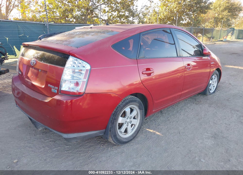 2008 TOYOTA PRIUS BASE (CVT-E) VIN: JTDKB20U183350328
