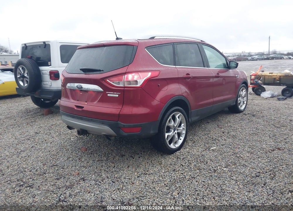 2014 FORD ESCAPE TITANIUM VIN: 1FMCU0J92EUE11099