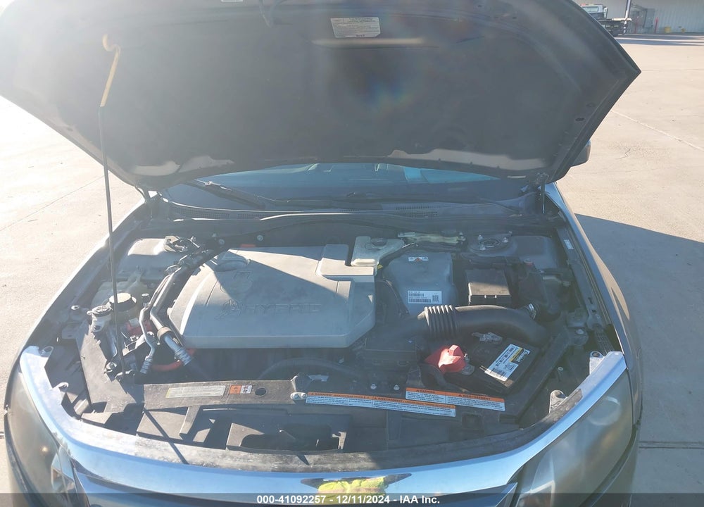 2010 FORD FUSION HYBRID VIN: 3FADP0L3XAR160221