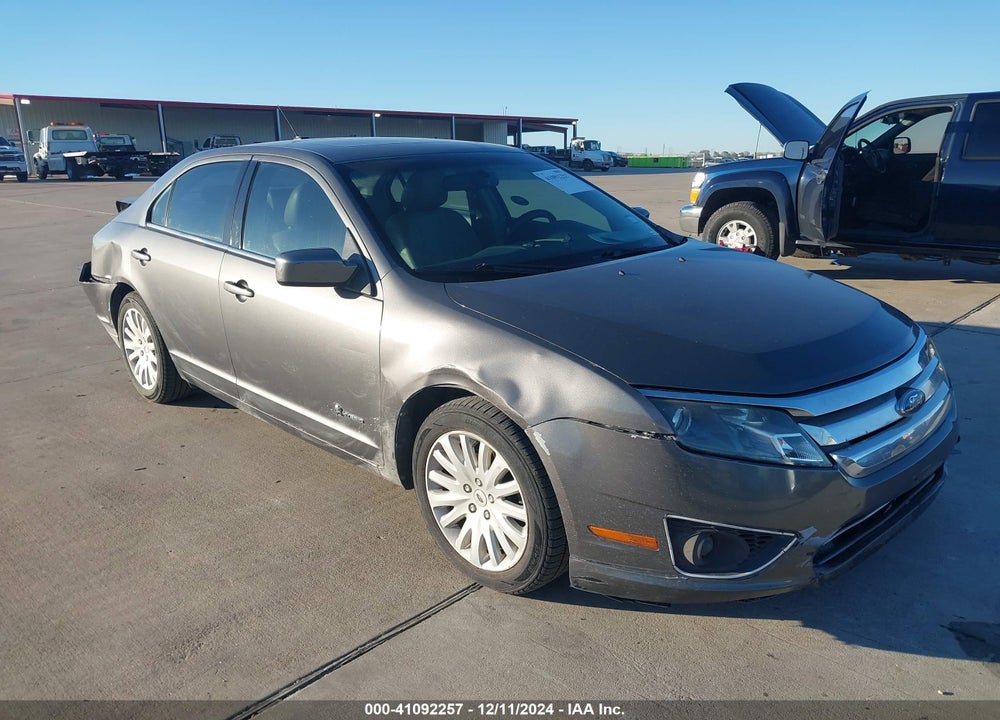 2010 FORD FUSION HYBRID VIN: 3FADP0L3XAR160221