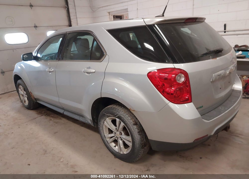 2012 CHEVROLET EQUINOX LS VIN: 2GNALBEK4C6162301