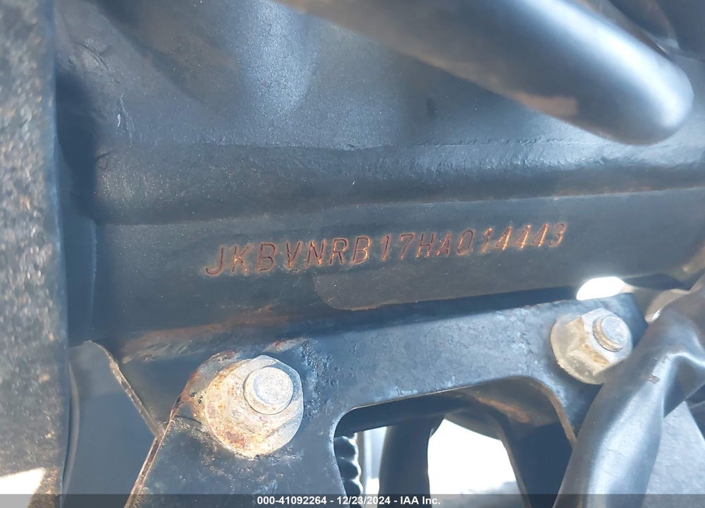 2017 KAWASAKI VN1700 B VIN: JKBVNRB17HA014443