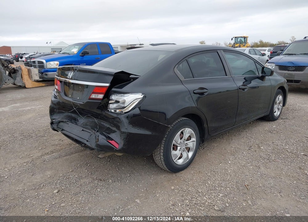 2015 HONDA CIVIC LX VIN: 19XFB2F57FE013461