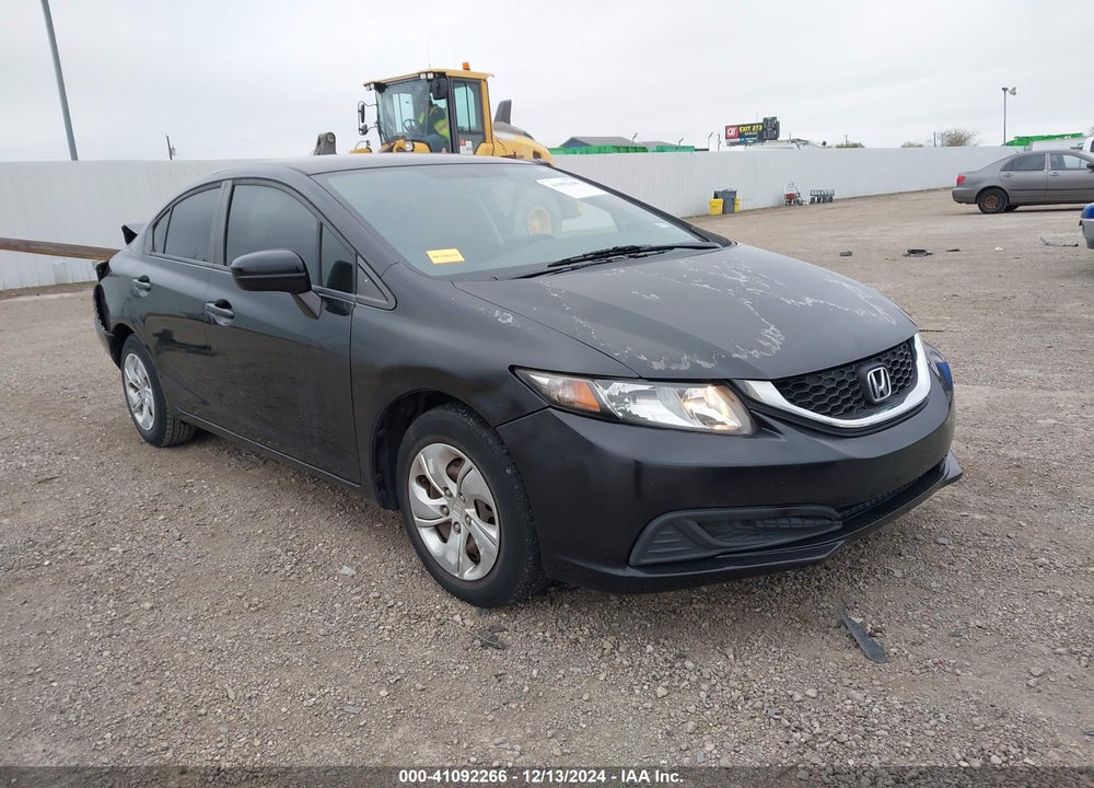 2015 HONDA CIVIC LX VIN: 19XFB2F57FE013461