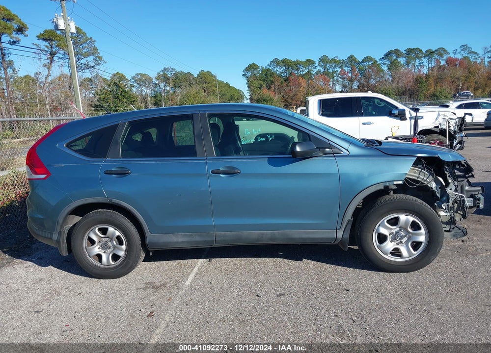 2013 HONDA CR-V LX VIN: 5J6RM3H32DL023175