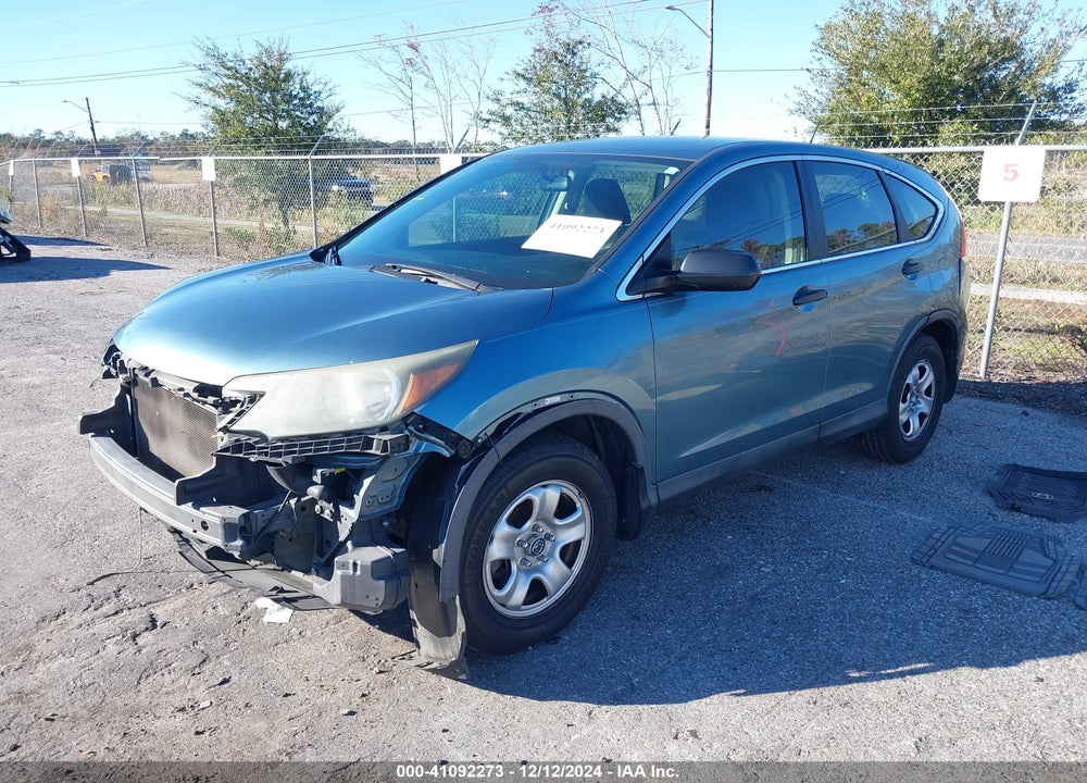 2013 HONDA CR-V LX VIN: 5J6RM3H32DL023175