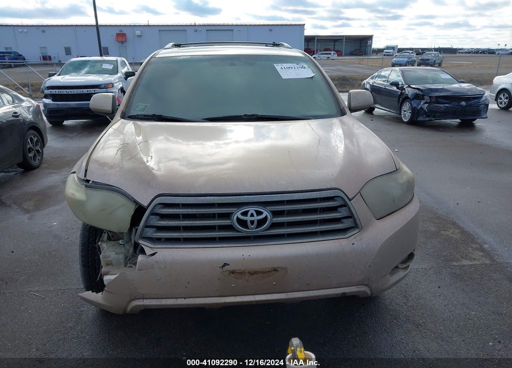 2008 TOYOTA HIGHLANDER SPORT VIN: JTEES43A782043306