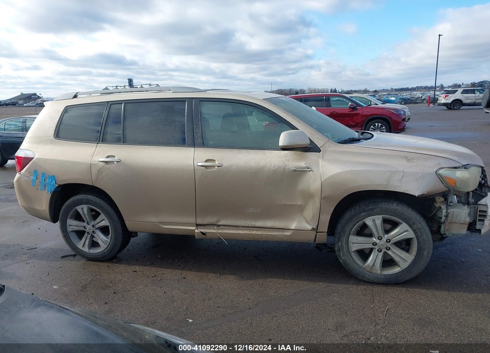 2008 TOYOTA HIGHLANDER SPORT VIN: JTEES43A782043306