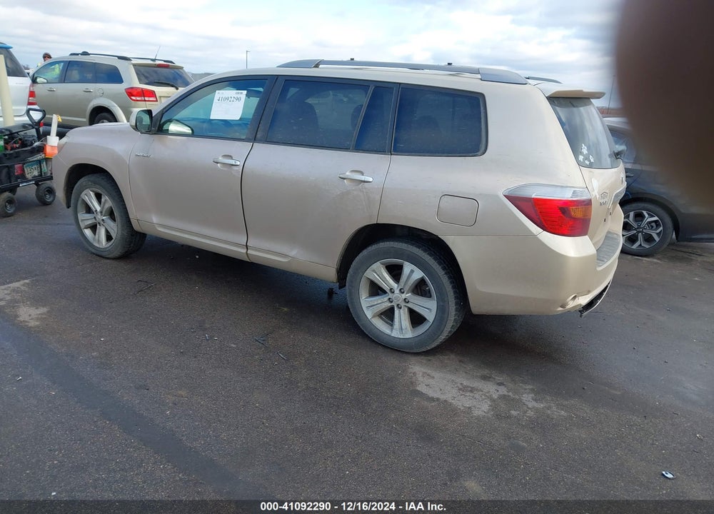 2008 TOYOTA HIGHLANDER SPORT VIN: JTEES43A782043306