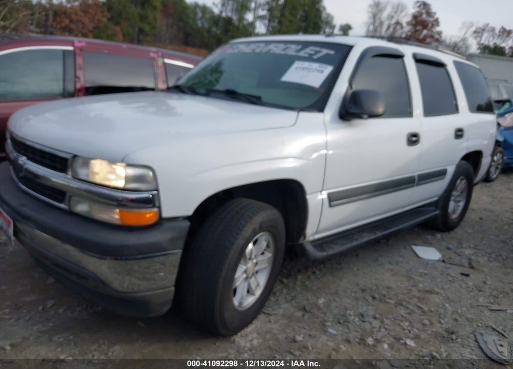2005 CHEVROLET TAHOE LS VIN: 1GNEC13T35R159145
