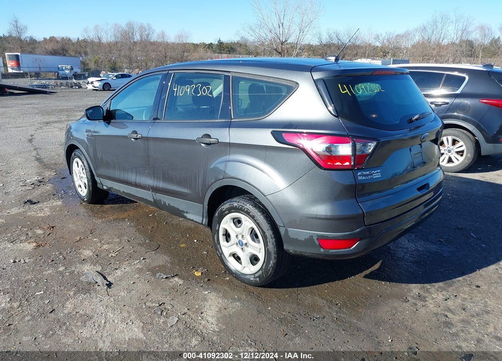 2018 FORD ESCAPE S VIN: 1FMCU0F74JUD31384
