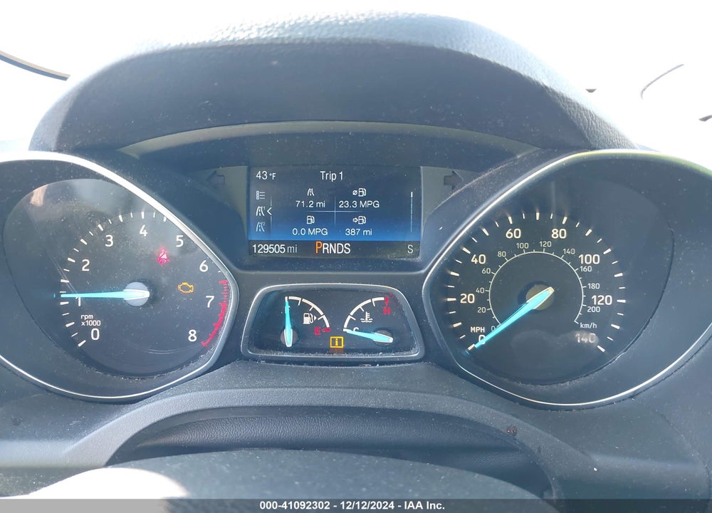 2018 FORD ESCAPE S VIN: 1FMCU0F74JUD31384