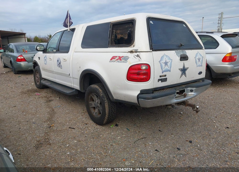2002 FORD F-150 LARIAT/XLT VIN: 1FTRW08L52KE26259