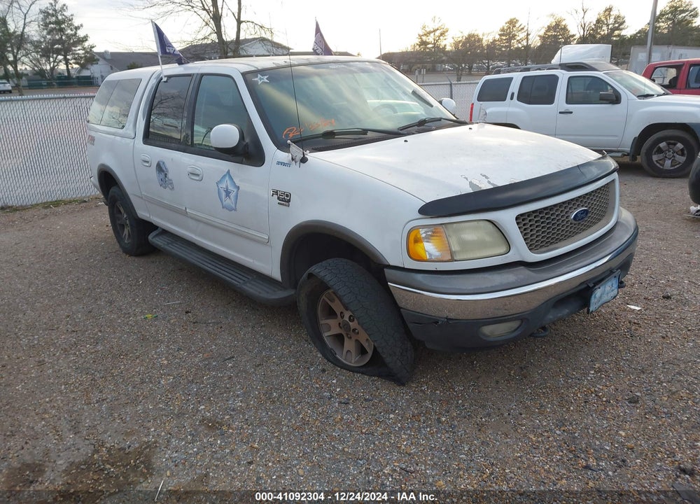 2002 FORD F-150 LARIAT/XLT VIN: 1FTRW08L52KE26259