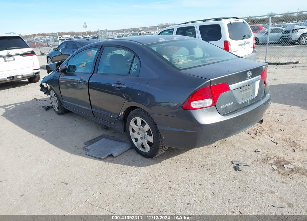 2010 HONDA CIVIC LX VIN: 2HGFA1F57AH500185