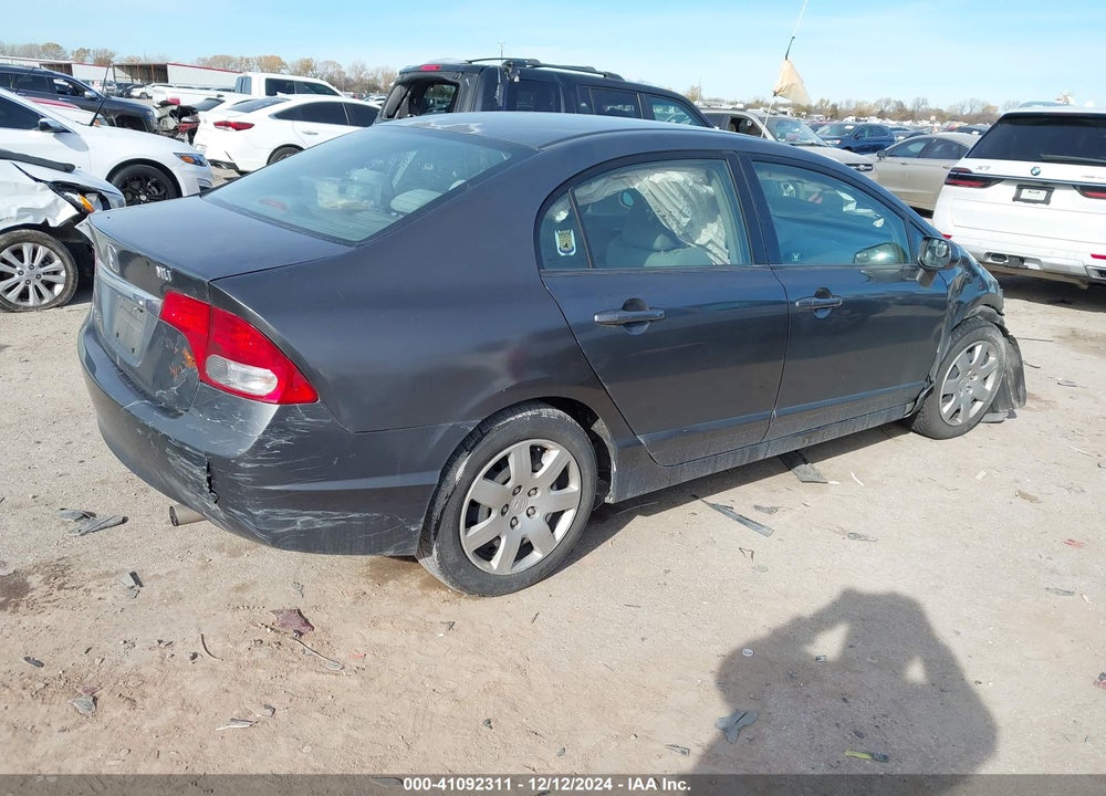 2010 HONDA CIVIC LX VIN: 2HGFA1F57AH500185