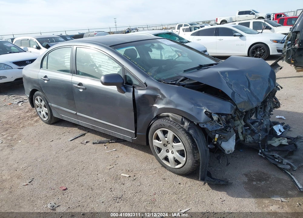 2010 HONDA CIVIC LX VIN: 2HGFA1F57AH500185