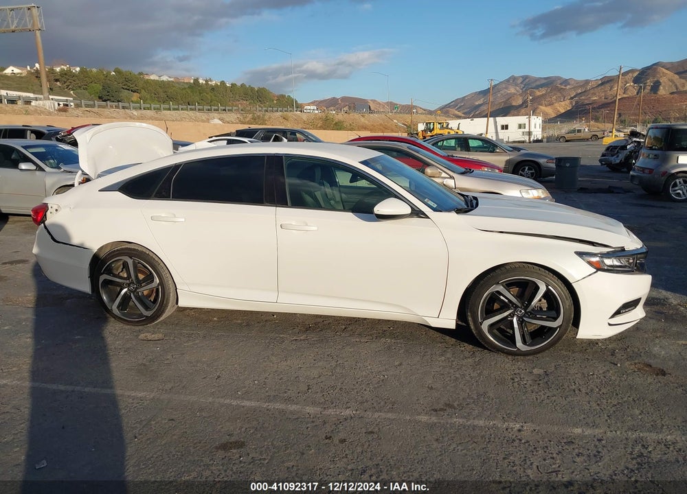 2018 HONDA ACCORD SPORT VIN: 1HGCV1F3XJA205716