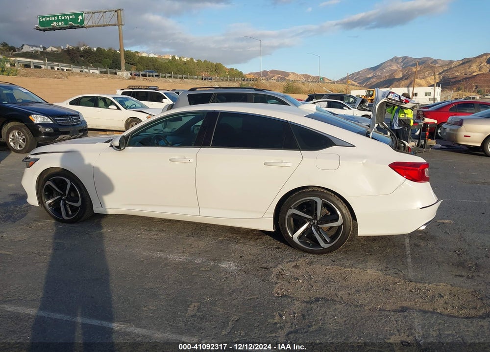 2018 HONDA ACCORD SPORT VIN: 1HGCV1F3XJA205716