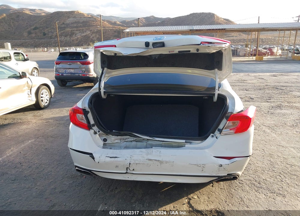 2018 HONDA ACCORD SPORT VIN: 1HGCV1F3XJA205716
