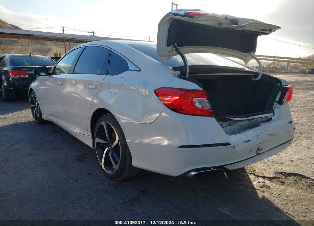 2018 HONDA ACCORD SPORT VIN: 1HGCV1F3XJA205716