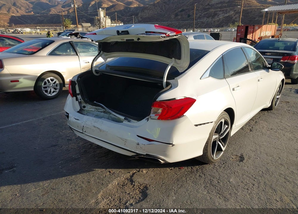 2018 HONDA ACCORD SPORT VIN: 1HGCV1F3XJA205716