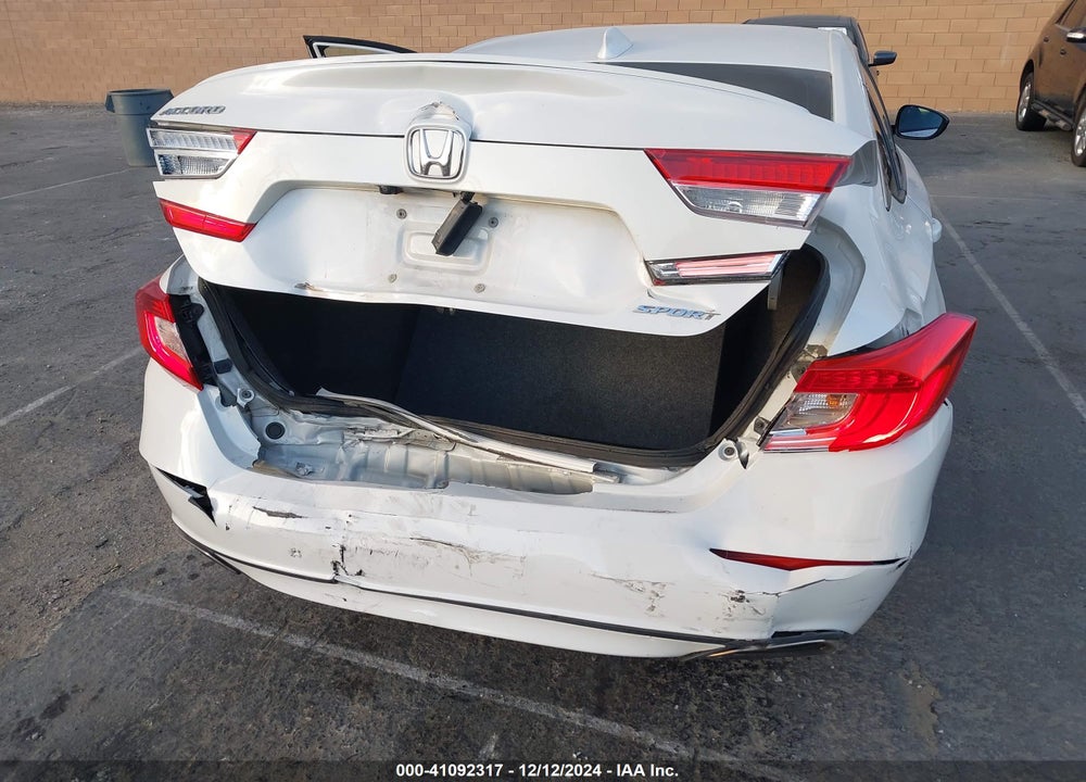 2018 HONDA ACCORD SPORT VIN: 1HGCV1F3XJA205716