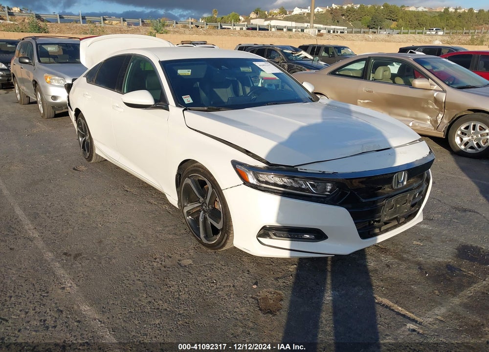 2018 HONDA ACCORD SPORT VIN: 1HGCV1F3XJA205716