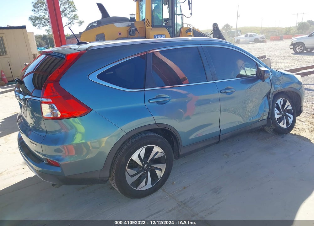 2016 HONDA CR-V TOURING VIN: 5J6RM3H96GL011135