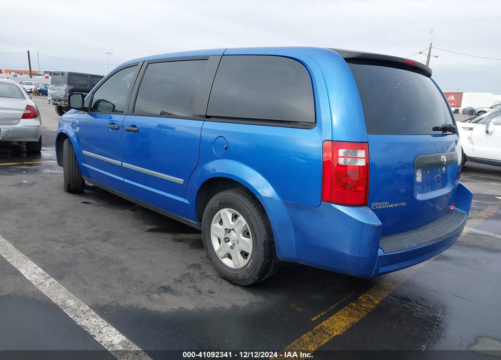 2008 DODGE GRAND CARAVAN SE VIN: 2D8HN44H88R660950