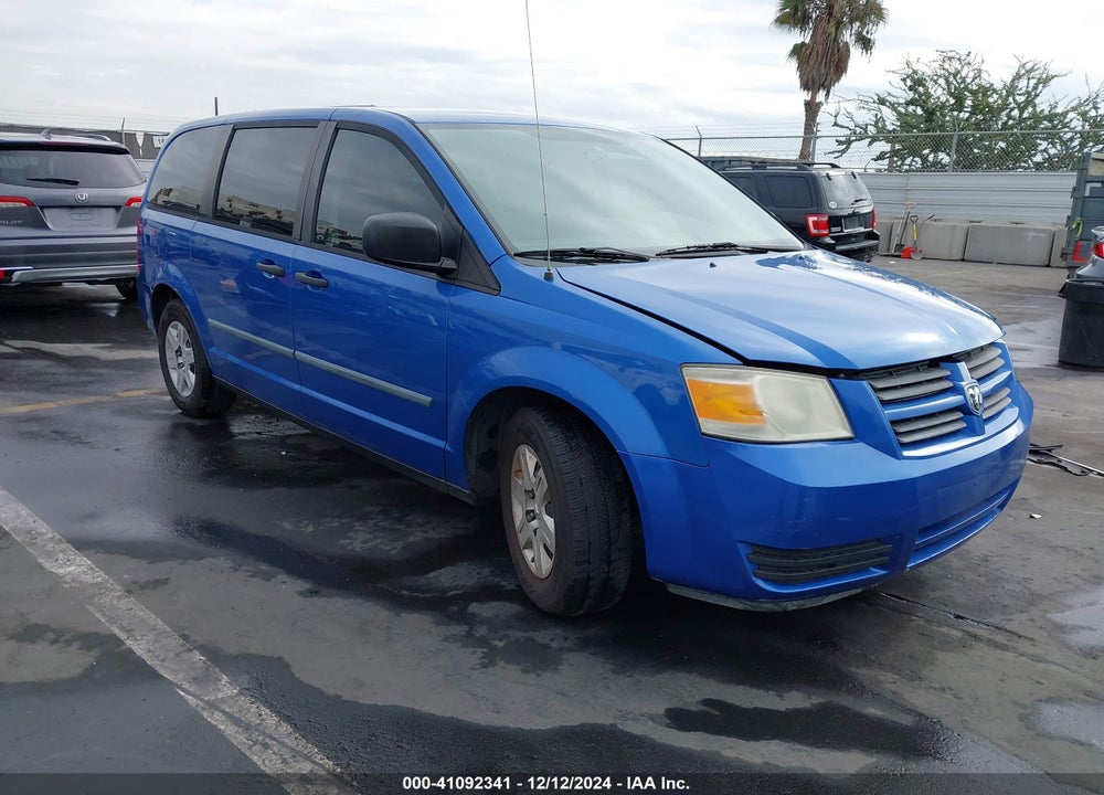2008 DODGE GRAND CARAVAN SE VIN: 2D8HN44H88R660950