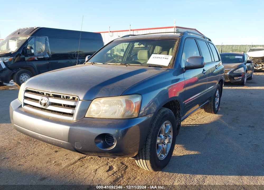 2006 TOYOTA HIGHLANDER V6 VIN: JTEGP21A860110523